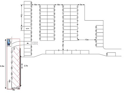 Паркомісця на території БЦ 